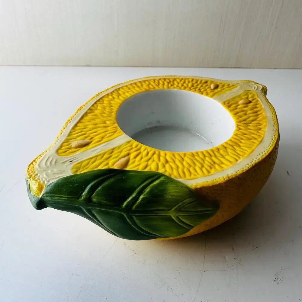 Partylite Lemon Summer Fest Tea Light Candle Holder - Picture 6 of 10